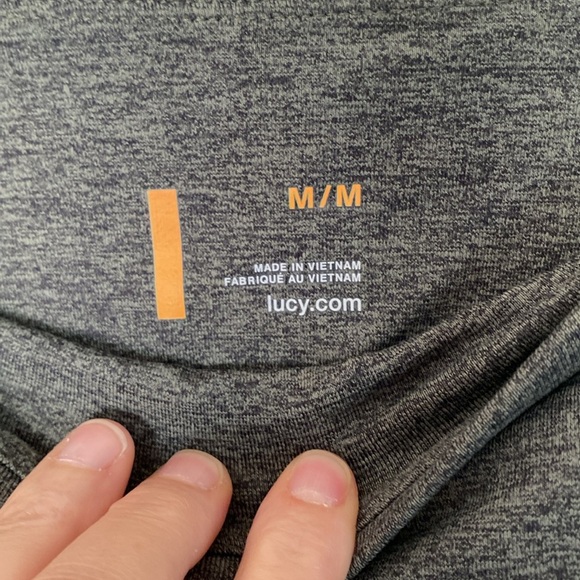 Lucy casual pants Heather green women’s medium side zip EUC - Picture 3 of 6